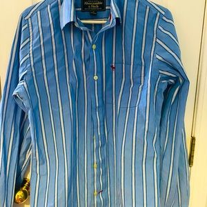Mens Abercrombie medium long sleeve button up